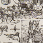 Planche illustrée originale La Poste