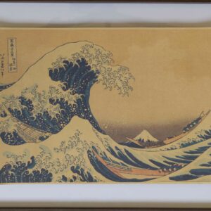 Poster Art Japonais Traditionnel – Estampe grues japonaises sur Papier Kraft 180g