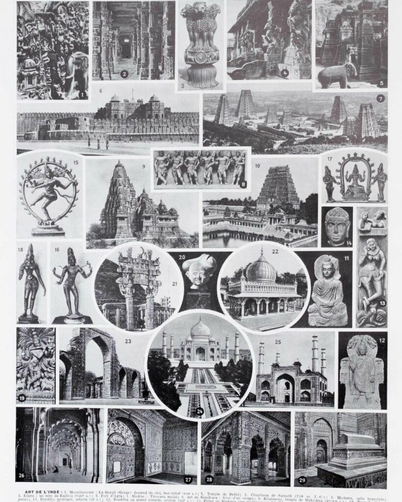 83 instruments de musique, orgue Cavaillé-Coll, planche originale 1930