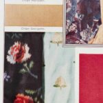 soieries, 22 tissus en couleurs et fabrication de la soie, planche 1930
