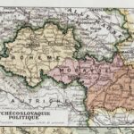 tchécoslovaquie, le 14 mars 1939, carte politique et cartes économiques