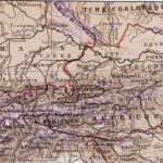 carte ancienne alpes, planche originale années 1930