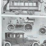 planche ancienne automobiles, illustration technique, original 1950