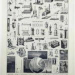 planche ancienne électricité, illustration scientifique années 1930
