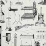 planche ancienne électricité, illustration scientifique années 1930