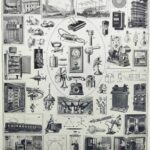 planche ancienne électricité, illustration scientifique années 1930