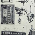 planche ancienne électricité, illustration scientifique années 1930