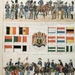belgique, le cœur de l’europe, planche originale de 1897