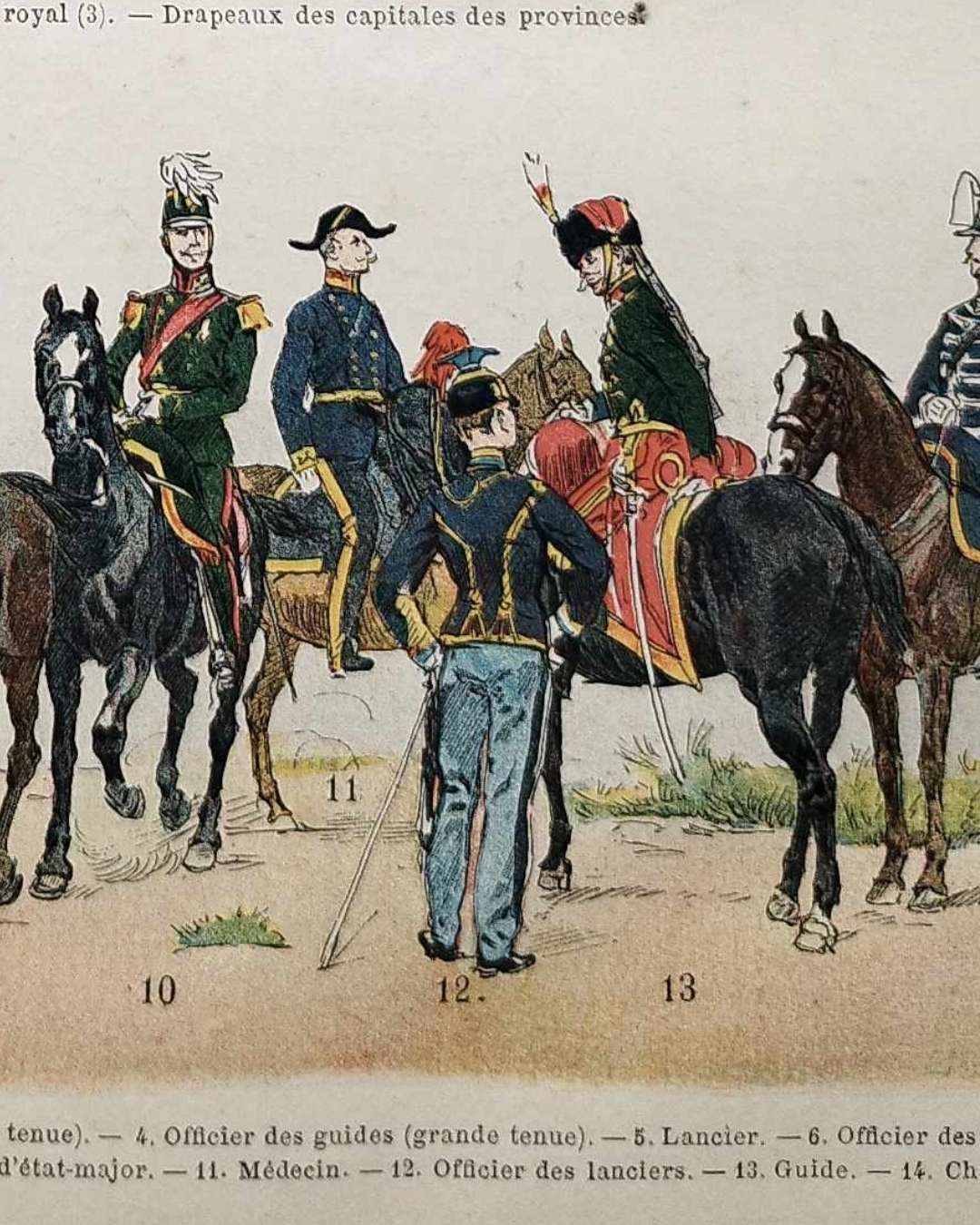 belgique, le cœur de l’europe, planche originale de 1897