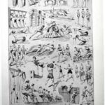 les pratiques sportives illustrées en 1948, 6 planches originales