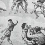 les pratiques sportives illustrées en 1948, 6 planches originales