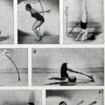 les pratiques sportives illustrées en 1948, 6 planches originales