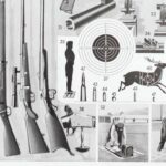 tir positions fusils 1930, stand de tir, carabines, pistolets
