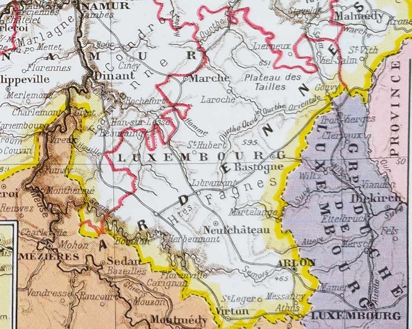 carte encyclopédique de la yougoslavie, république fédérative populaire éditée vers 1960