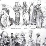costumes traditionnels ii du gentilhomme en 1630 au costume de sport en 1938, et dans le monde, planche originale 1948
