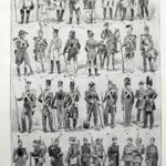 génie, uniforme et tenues, planche originale de 1948